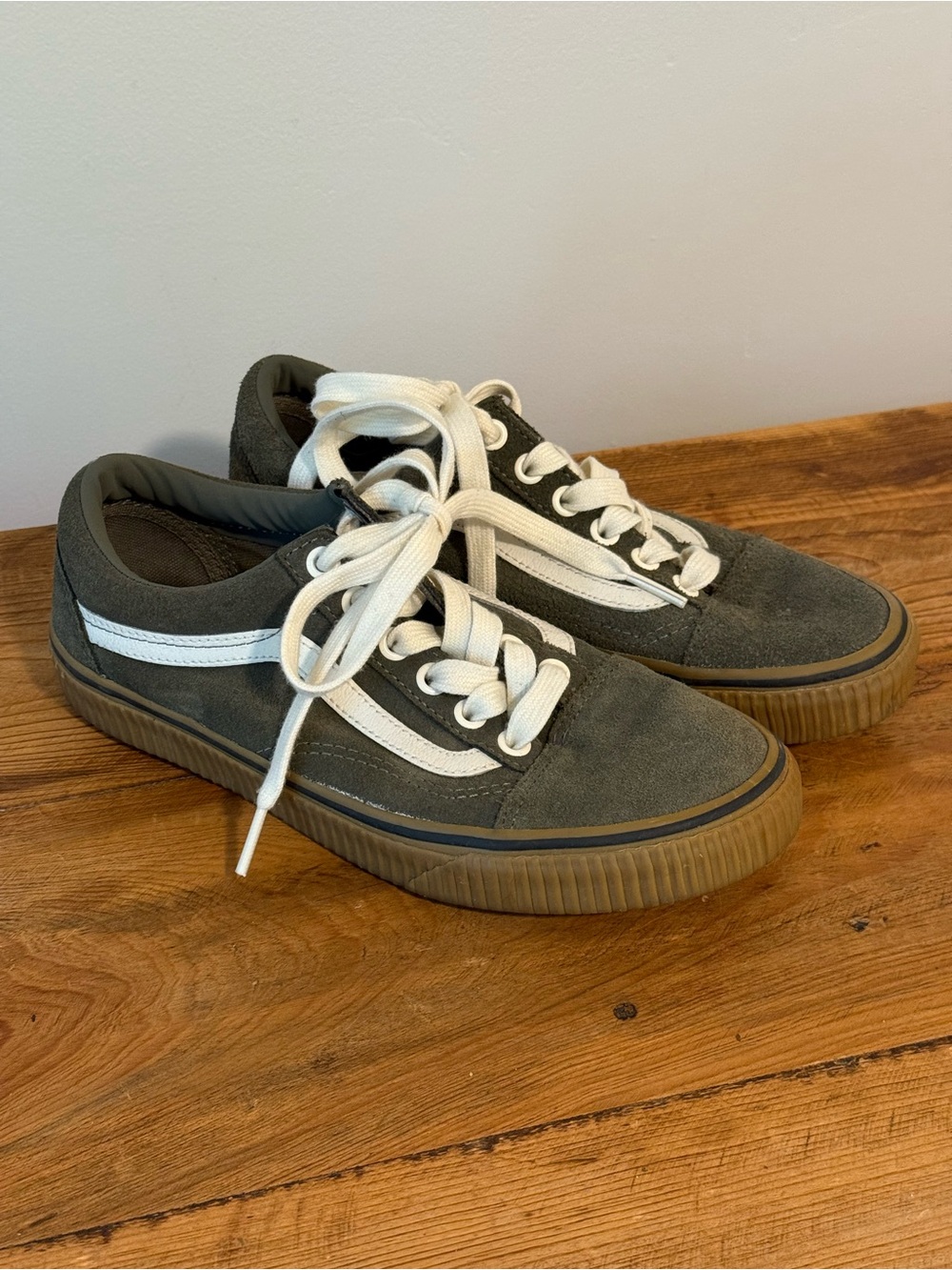 Vans Skate Old Skool in Forest Night/Gum